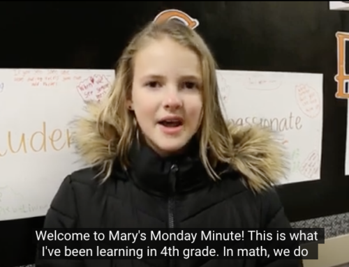 Mary’s Monday Minute: Fourth graders excited to learn